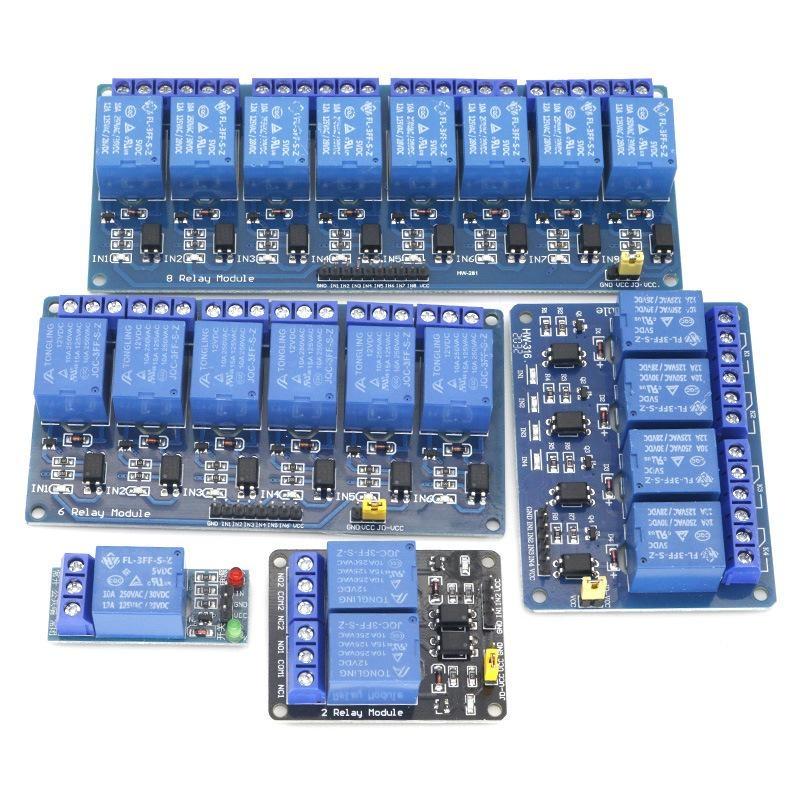 Relay 8 Channel Board - 1 unidade de módulo de relé