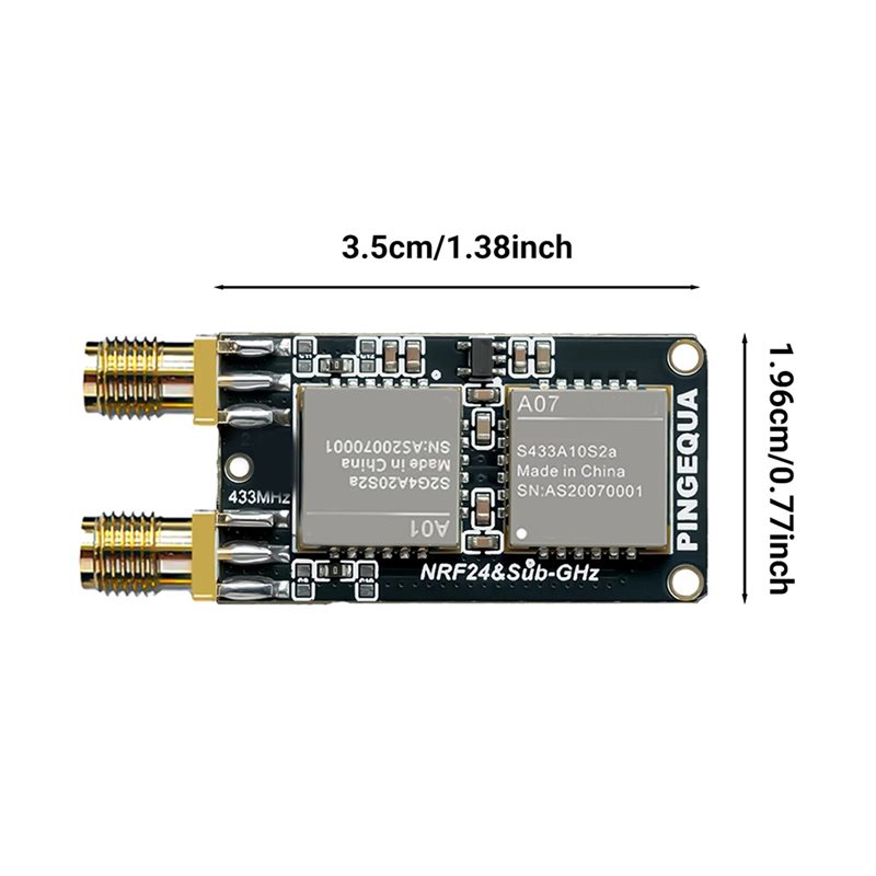 Placa Receptora B27B NRF24+ CC - 433Mhz Receiver Module avaliação e preço