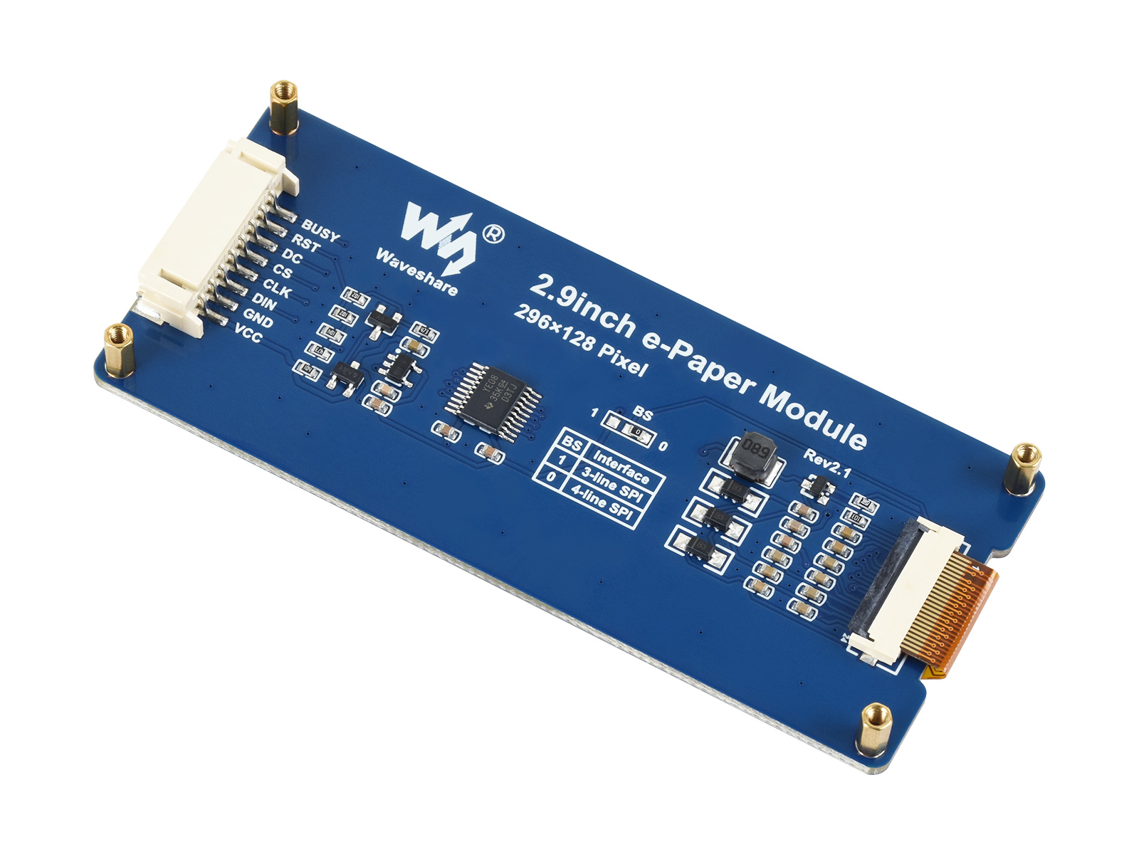 Waveshare display de papel ele - Display Epaper 2.9 avaliação e preço