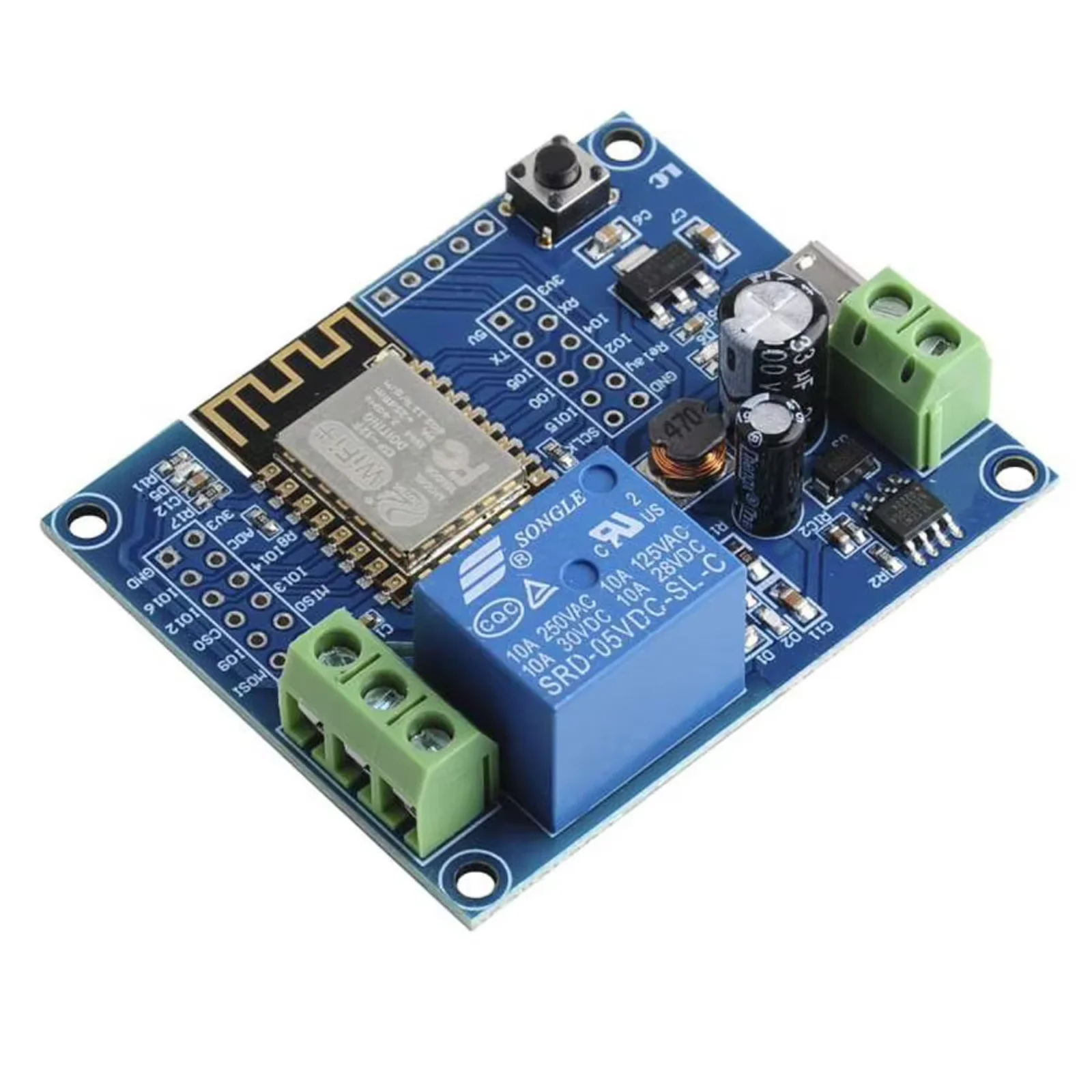 Módulo de relé WiFi de canal ú - Relay 8 Channel Board avaliação e preço